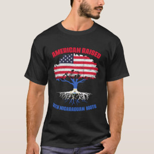 Amerikaner aufgewachsen mit nicaraguanischem Wurze T-Shirt