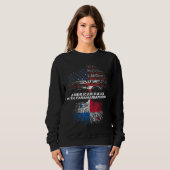 Amerikaner aufgewachsen mit Panamaanern Roots Pana Sweatshirt (Vorne ganz)