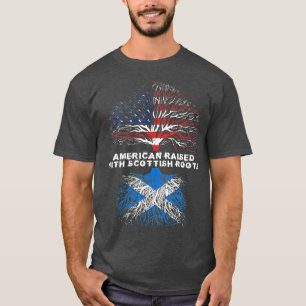 Amerikaner aufgewachsen mit Schottland Roots Schot T-Shirt