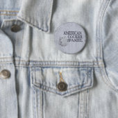 Amerikaner Cocker spaniel Button (Beispiel)