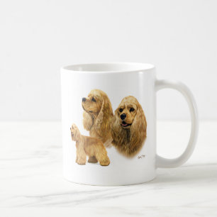 Amerikaner Cocker spaniel Kaffeetasse