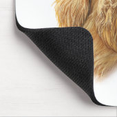 Amerikaner Cocker spaniel Mousepad (Ecke)