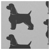 Amerikaner Cocker spaniel Stoff (Nahaufnahme)