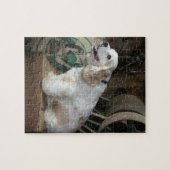 Amerikaner-cocker spanielsitzen puzzle (Horizontal)