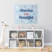 Amerikaner das schöne Blau 4. Juli