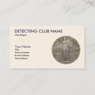 Amerikaner Detectorist Visitenkarte