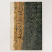 Amerikaner die schönen Felder des Grains Puzzle (Vertikal)