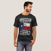 Amerikaner durch Geburt. Texan von Gnaden des T-Shirt (Vorne ganz)