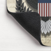 Amerikaner Eagle auf der Konstitution Mousepad (Ecke)