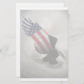 Amerikaner Eagle Briefpapier (Vorne/Hinten)