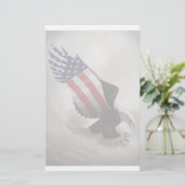 Amerikaner Eagle Briefpapier (Stehend Vorderseite)