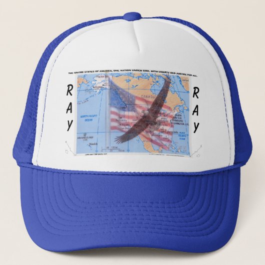 AMERIKANER-EAGLE-HUT TRUCKERKAPPE (Vorderseite)