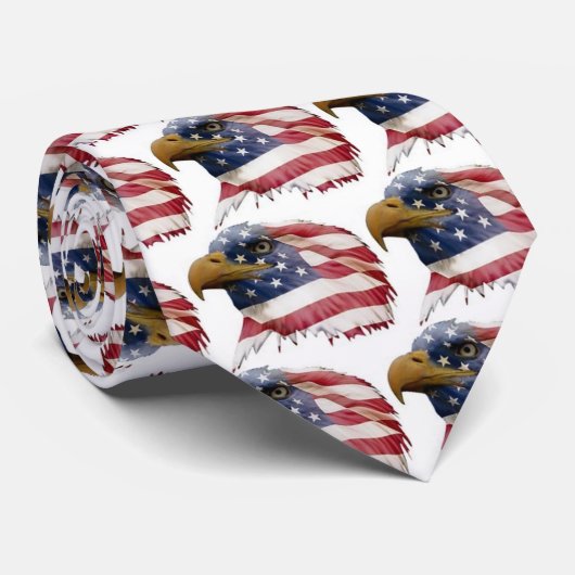 Amerikaner Eagle Krawatte (Gerollt)