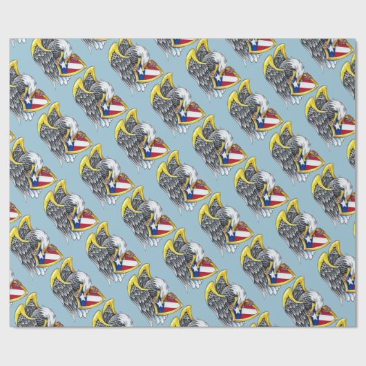 Amerikaner-Eagle-Packpapier Geschenkpapier (Flach)