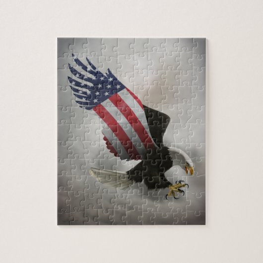 Amerikaner Eagle Puzzle (Vertikal)
