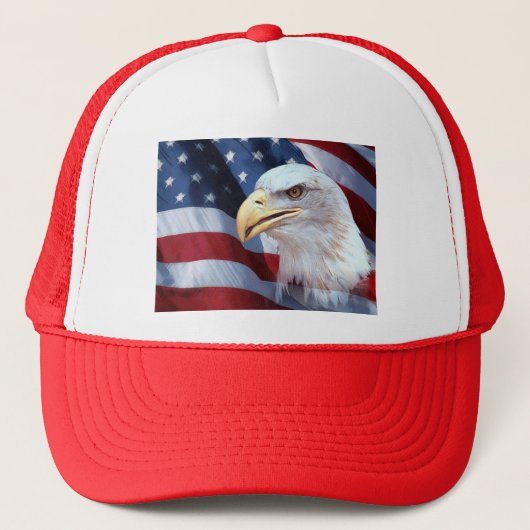Amerikaner Eagle Truckerkappe (Vorderseite)