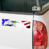 AMERIKANER EAGLE UND FLAGGE AUTOAUFKLEBER (Auf Lkw)