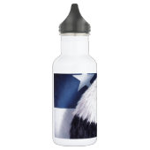 Amerikaner Eagle und Flagge Trinkflasche (Links)