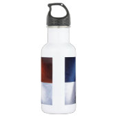 Amerikaner Eagle und Flagge Trinkflasche (Rückseite)