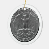 Amerikaner-Eagle-Viertel Keramikornament (Links)