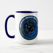 Amerikaner Empath Vereinigungs-offizielle große Tasse (Links)