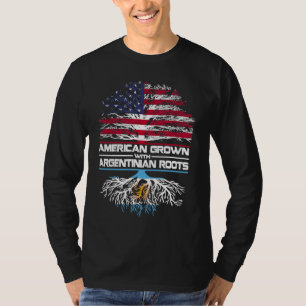 Amerikaner erhoben mit Argentinier Roots Argentini T-Shirt