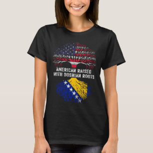 Amerikaner erhoben mit bosnischen Roots-Bosnien T-Shirt