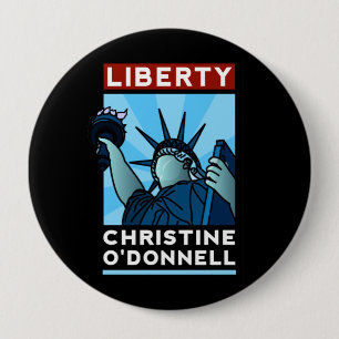 Amerikaner-Freiheit Christine O'Donnell 2010 Button
