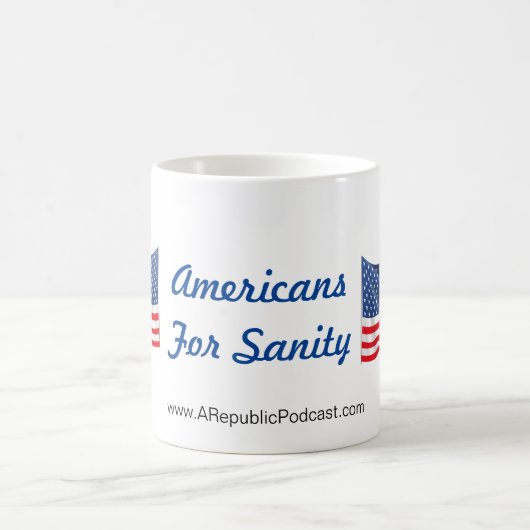 Amerikaner für die Sanity-Tasse Kaffeetasse (Mittel)