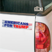 Amerikaner für Trumpf-Autoaufkleber Autoaufkleber (Auf Lkw)