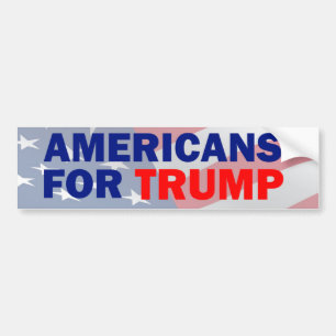 Amerikaner für Trumpf-Autoaufkleber Autoaufkleber
