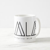 Amerikaner gegen MLM- antimlm Tasse (VorderseiteRechts)