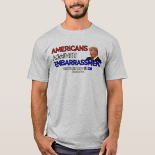 Amerikaner gegen Verlegenheit T-Shirt