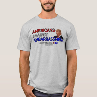 Amerikaner gegen Verlegenheit T-Shirt