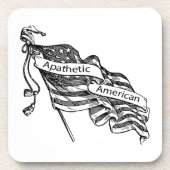 Amerikaner Getränkeuntersetzer (Vorderseite)