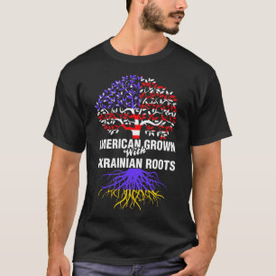 Amerikaner gewachsen mit ukrainischen Wurzeln T-Shirt