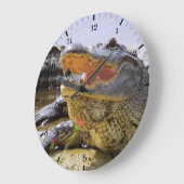 Amerikaner Große Wanduhr (Winkel)