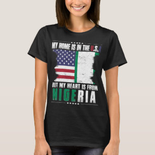 Amerikaner im nigerianischen Großraum aus Nigeria T-Shirt