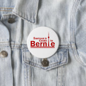 Amerikaner in Kanada für Bernie Button (Beispiel)