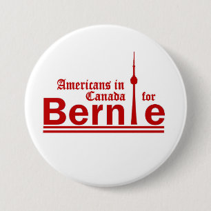 Amerikaner in Kanada für Bernie Button