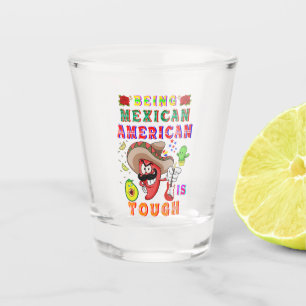 Amerikaner in Mexiko zu sein ist hart Schnapsglas