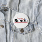 Amerikaner in Paris für Bernie Button (Beispiel)