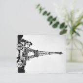 Amerikaner in Paris Postkarte (Stehend Vorderseite)