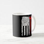 Amerikaner Ironist Kaffeetasse (VorderseiteRechts)
