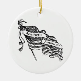 Amerikaner Keramik Ornament