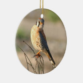 Amerikaner Kestel Keramik Ornament (Rechts)