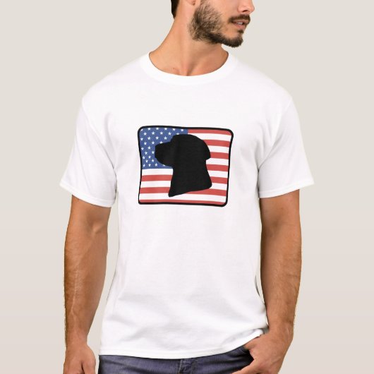 Amerikaner-Labrador-Retriever-T - Shirt (Vorderseite)