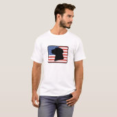Amerikaner-Labrador-Retriever-T - Shirt (Vorne ganz)