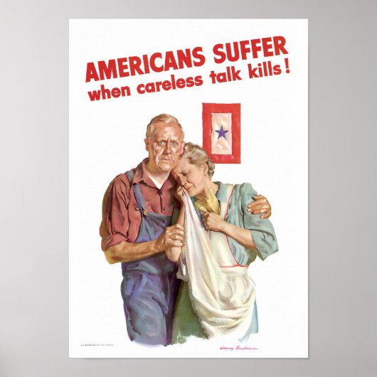 Amerikaner leiden... poster (Vorne)