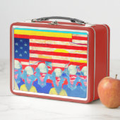 Amerikaner Metall Brotdose (Beispiel)